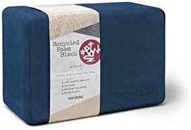Manduka Yoga Block - Recycled EVA Foam Block with Ergonomic Support, Yoga Equipment, Home Gym Accessory, & Pilates Tool, Lightweight for Travel, Workout Accessory with Comfortable Edges