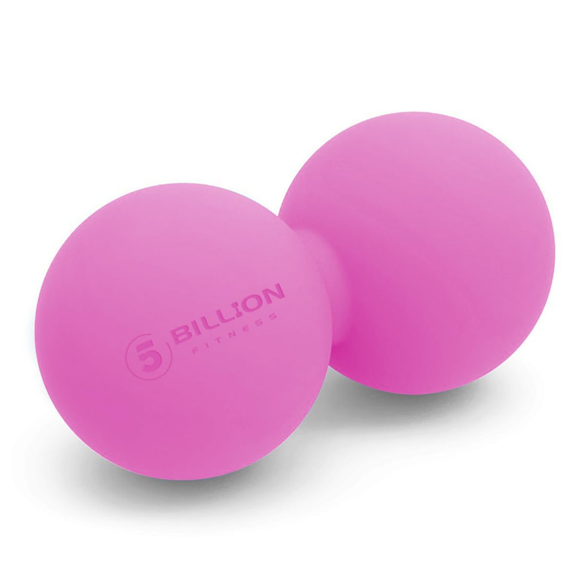 5BILLION FITNESS Peanut Massage Ball,Double Lacrosse Ball and Mobility Massage Ball for Physical Therapy - Deep Tissue Massage Tool for Myofascial Release, Muscle Relaxer, Acupoint Massage (Purple)