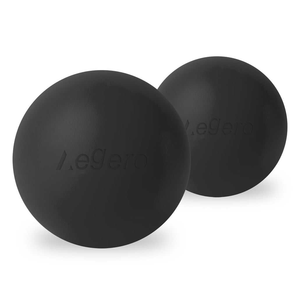 Massage Lacrosse Balls for Myofascial Release,Yoga Deep Tissue Massage,Trigger Point Therapy and Foot Plantar Fasciitis,Muscle Soreness Massager Ball (2Pack,Deep Blue and Purple)