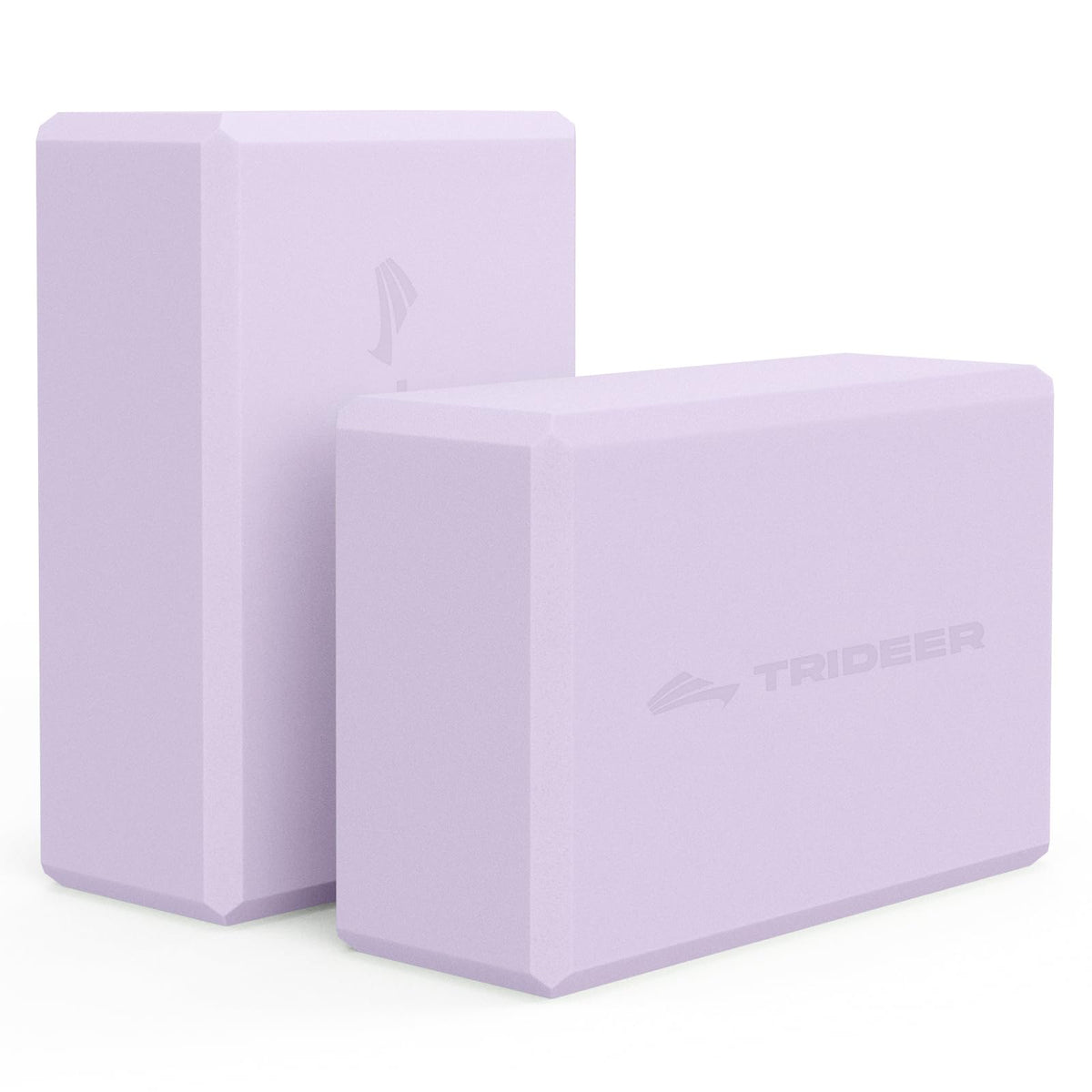Yoga Blocks 2 Pack with Supportive Non-Slip Foam for Yoga Pilate Stretching