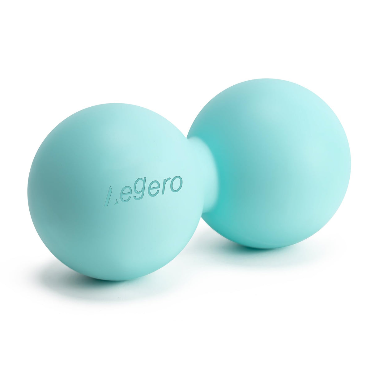 Aegero Peanut Massage Ball-Double Lacrosse Massage Ball (Blue Firm Ball)