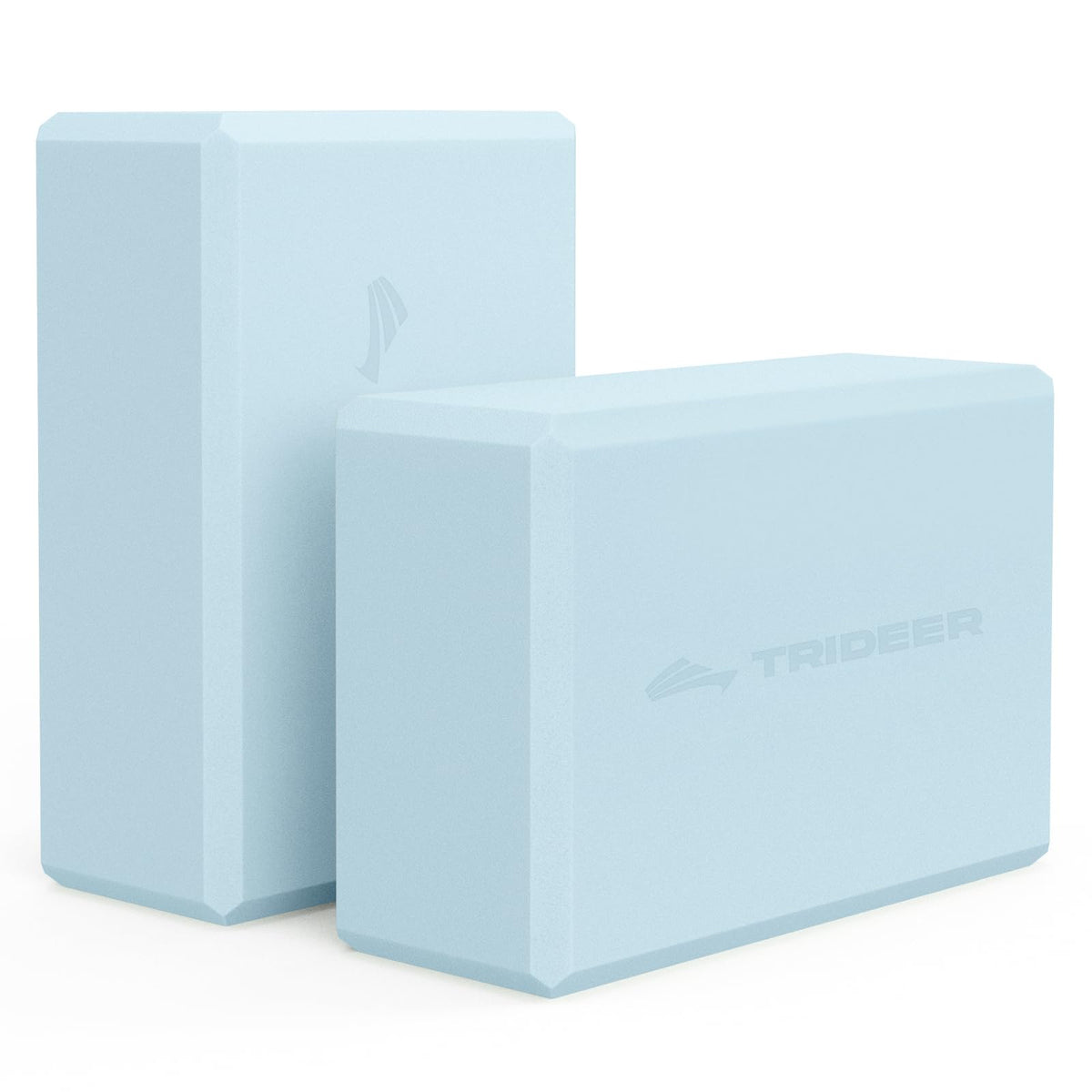 Yoga Blocks 2 Pack with Supportive Non-Slip Foam for Yoga Pilate Stretching