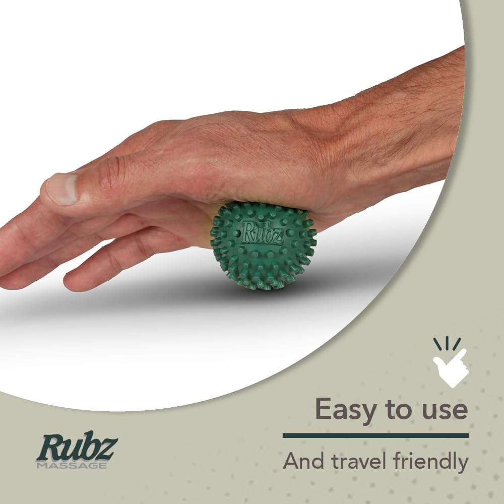 Due North Foot Rubz Massage Ball -Roller for Plantar Fascititis, Hands