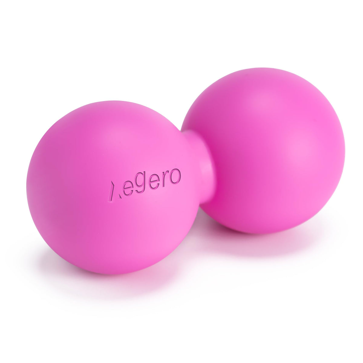 Aegero Peanut Massage Ball-Double Lacrosse Massage Ball (Blue Firm Ball)