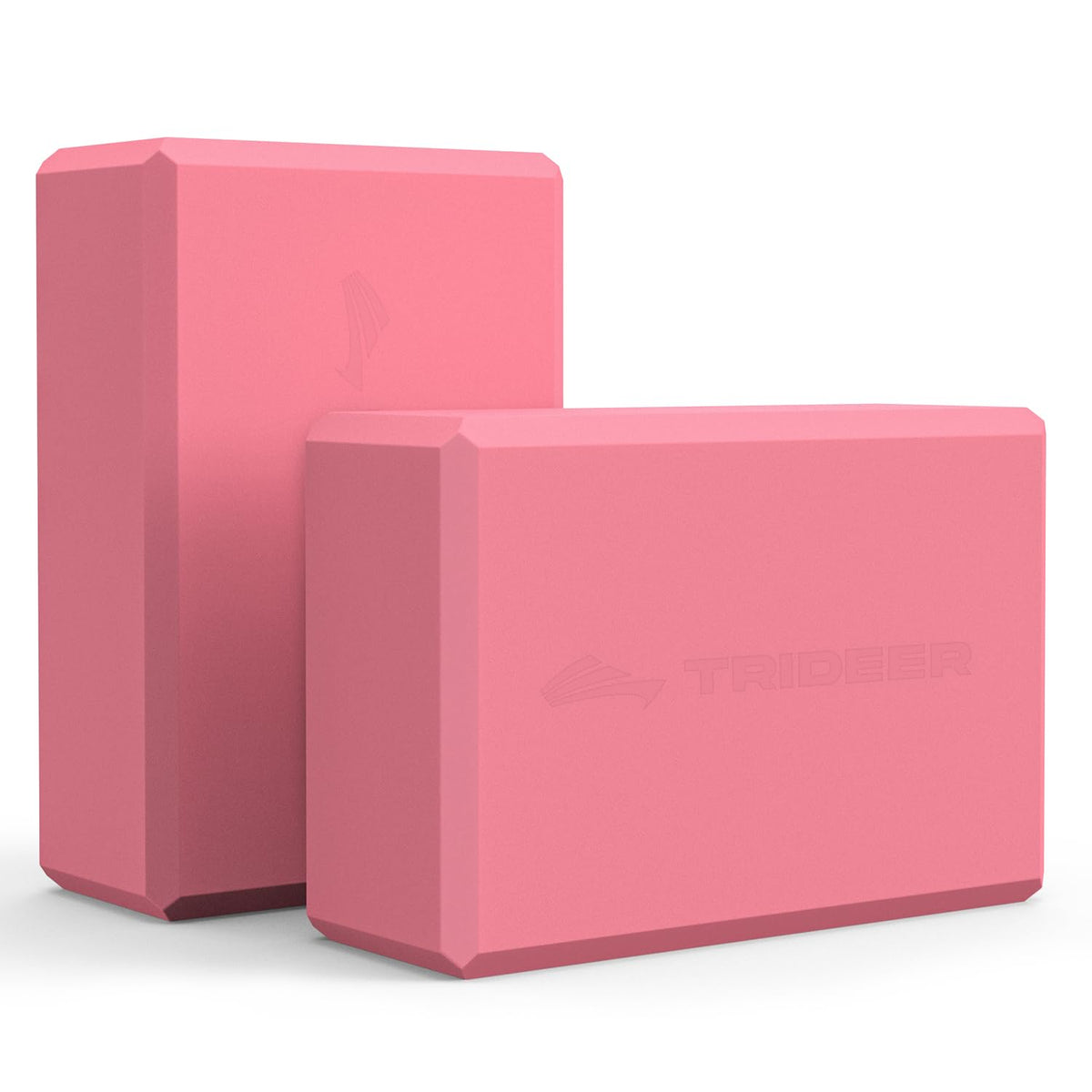 Yoga Blocks 2 Pack with Supportive Non-Slip Foam for Yoga Pilate Stretching