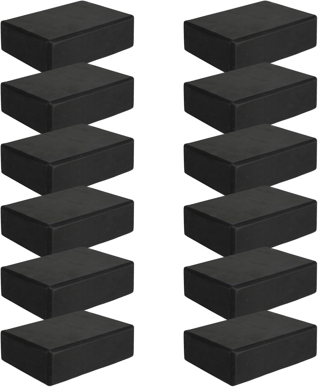 12 Pcs Yoga Blocks Foam Eva Lightweight Non Slip Bricks Bulk