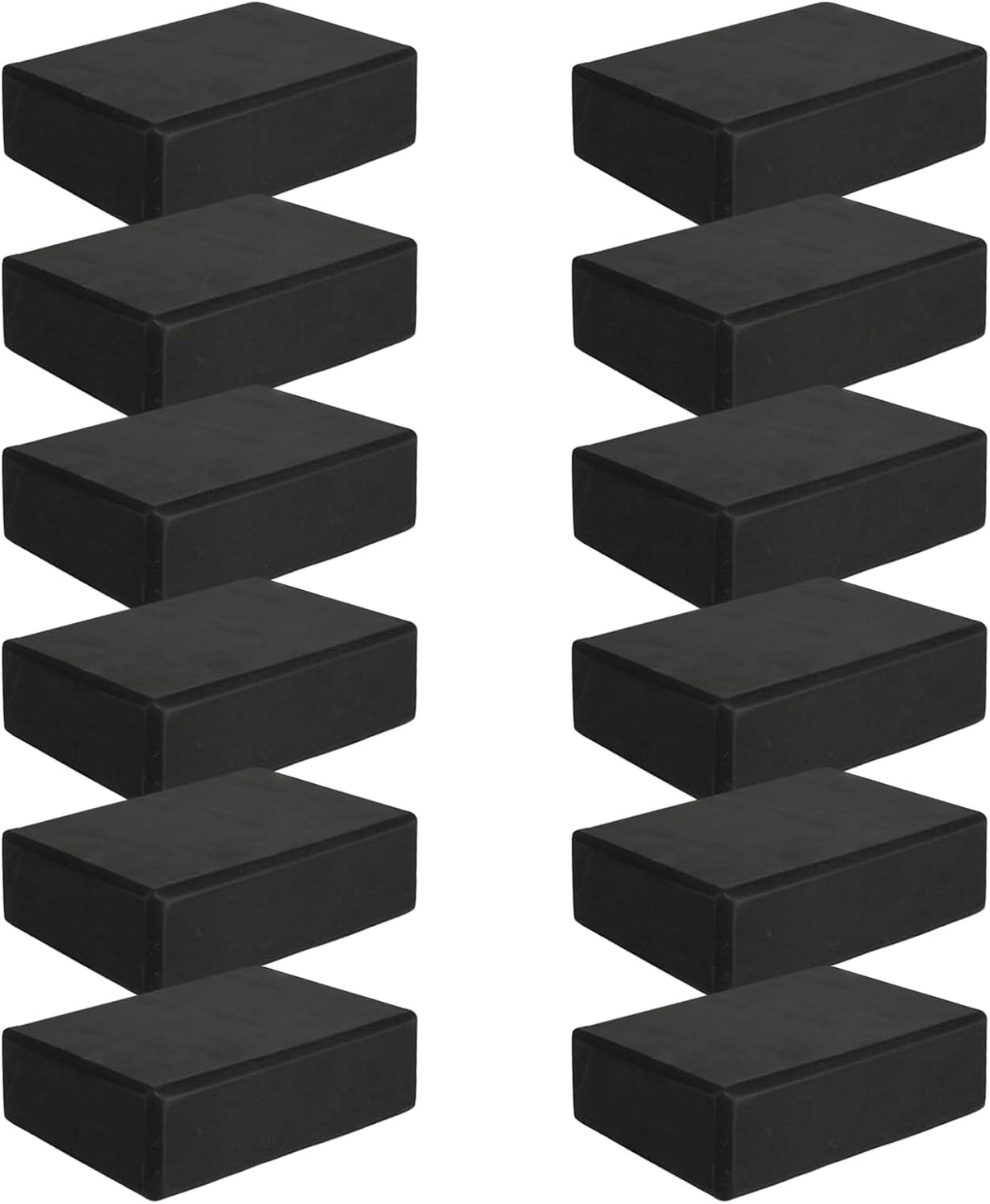 12 Pcs Yoga Blocks Foam Eva Lightweight Non Slip Bricks Bulk