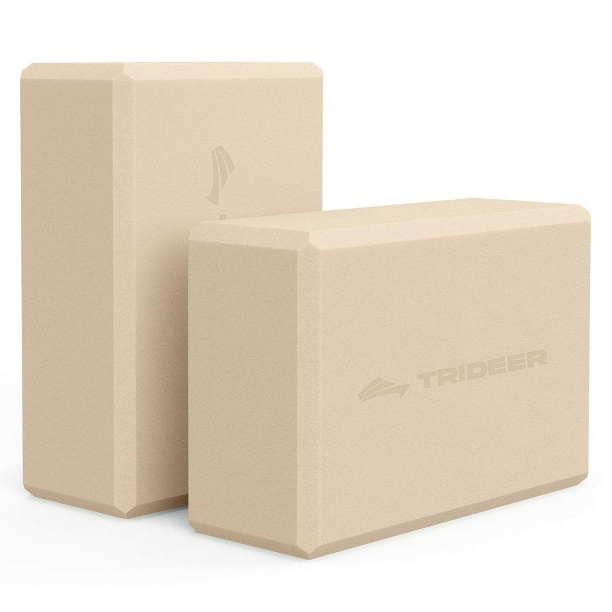 Yoga Blocks 2 Pack with Supportive Non-Slip Foam for Yoga Pilate Stretching