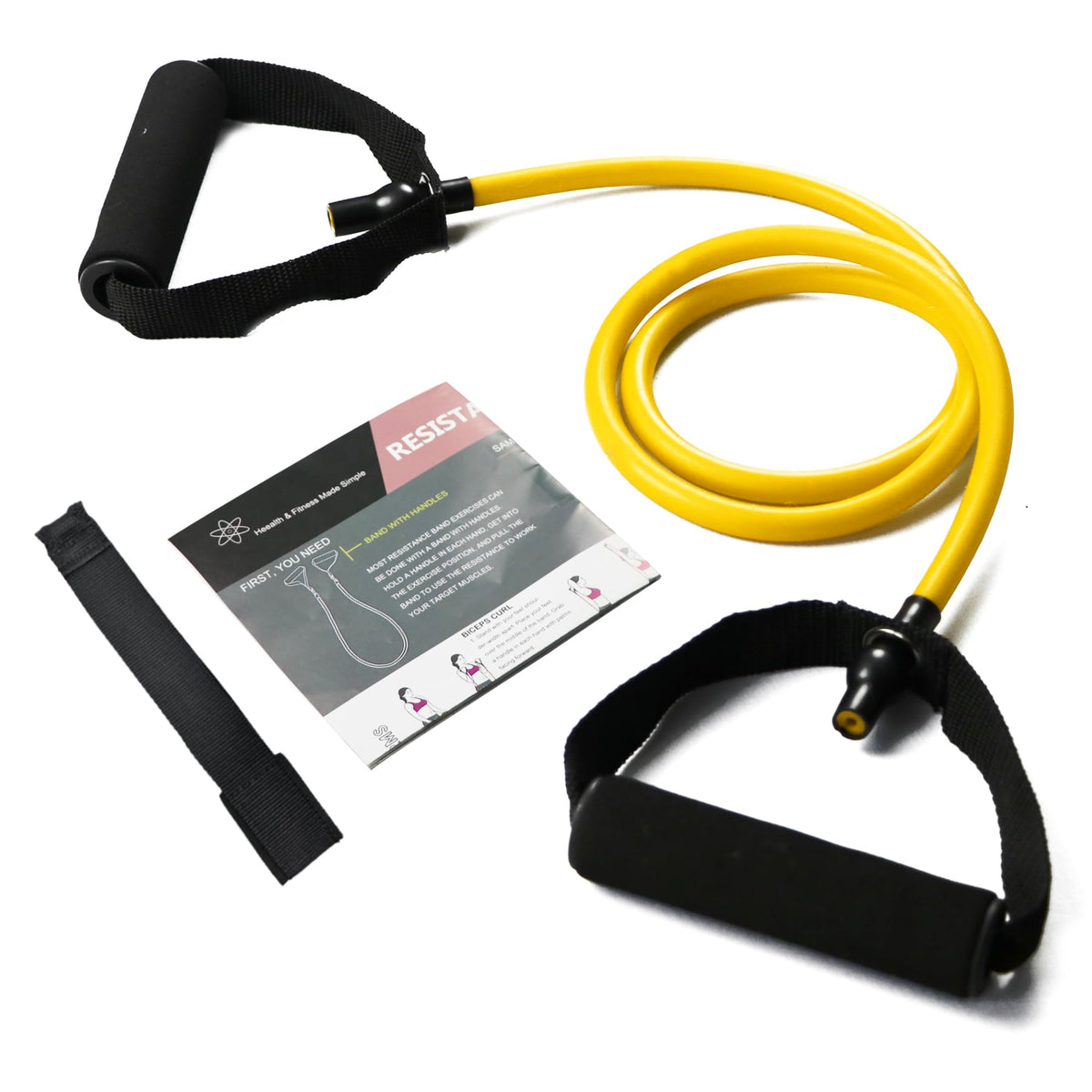 Resistance Bands with Handles, Exercise Bands with Handles, Door Anchor