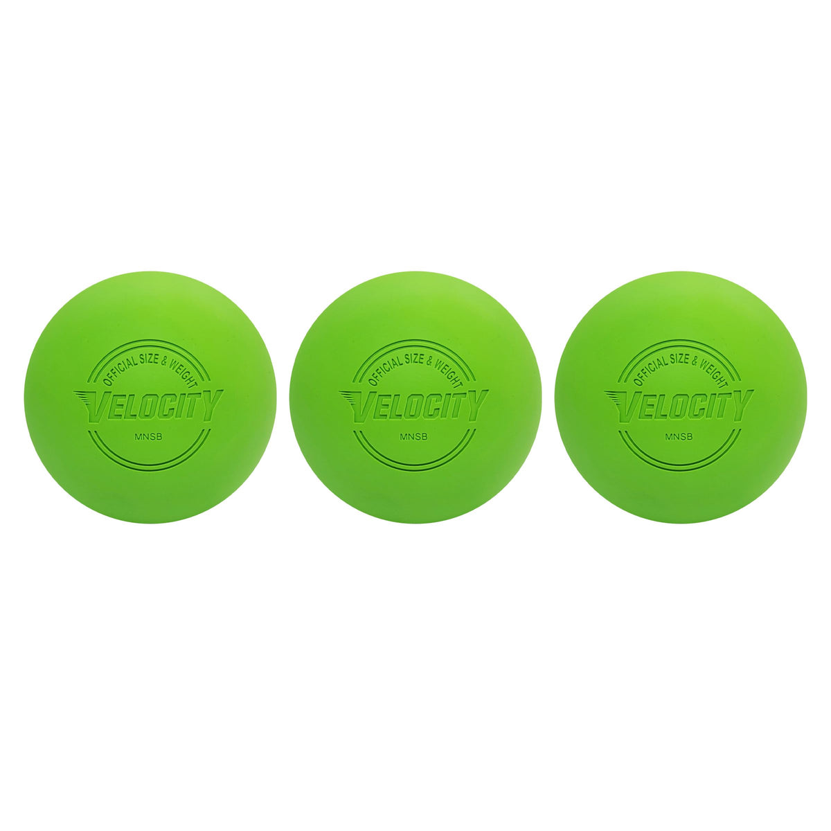 Velocity Lacrosse Balls - 1, 2, 3, 6, 12, 18, 24, 36, 60 and 120 Packs - for Practice, Official NFHS and College Approved Size