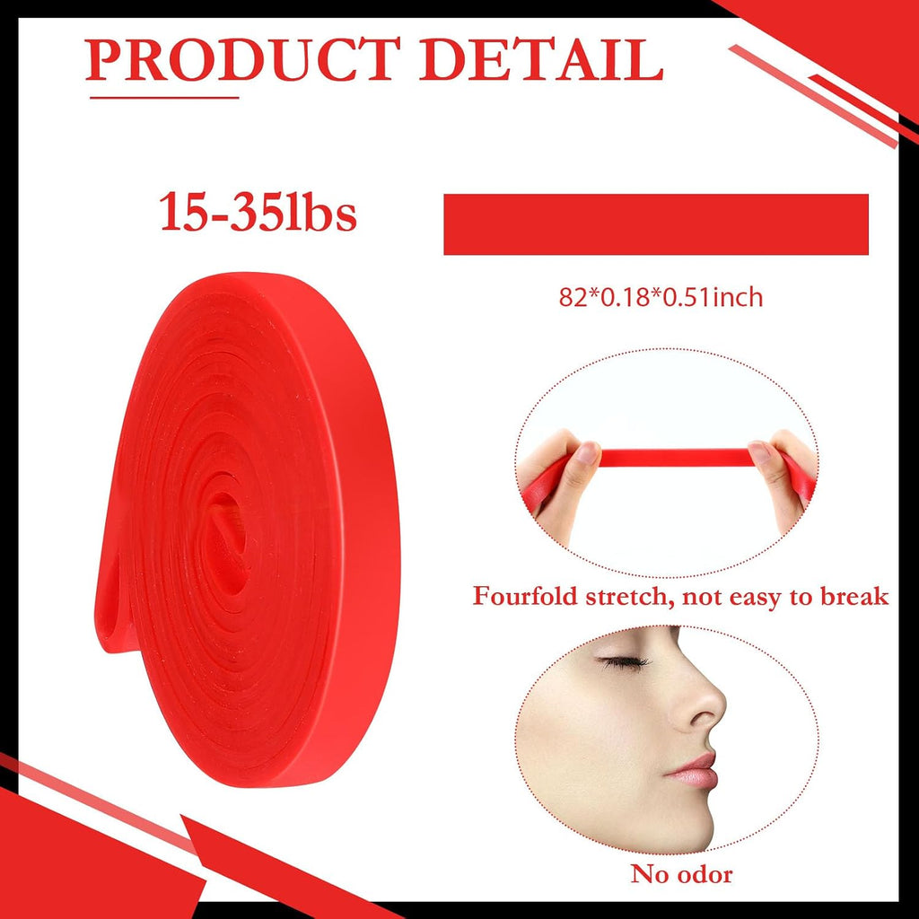 Foilswirl 8 Pcs Resistance Bands for Working Out