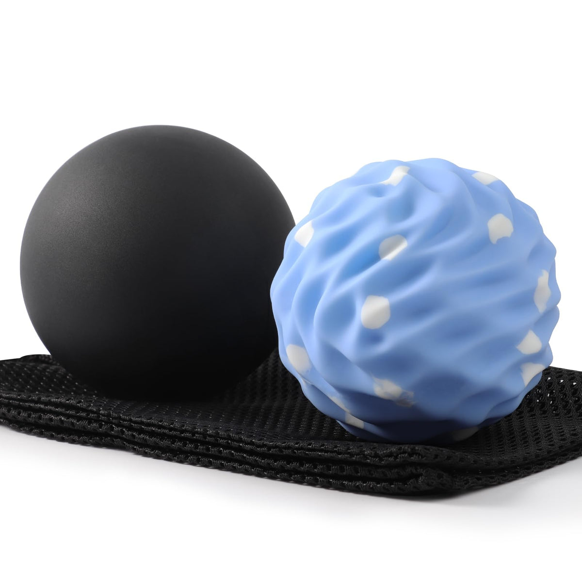 Silicone Lacrosse Balls for Yoga and Myofascial Release - Deep Tissue Massage,Trigger Point Therapy and Foot Plantar Fasciitis,Muscle Knots,Relieving Muscle Pain,Muscle Soreness Balls