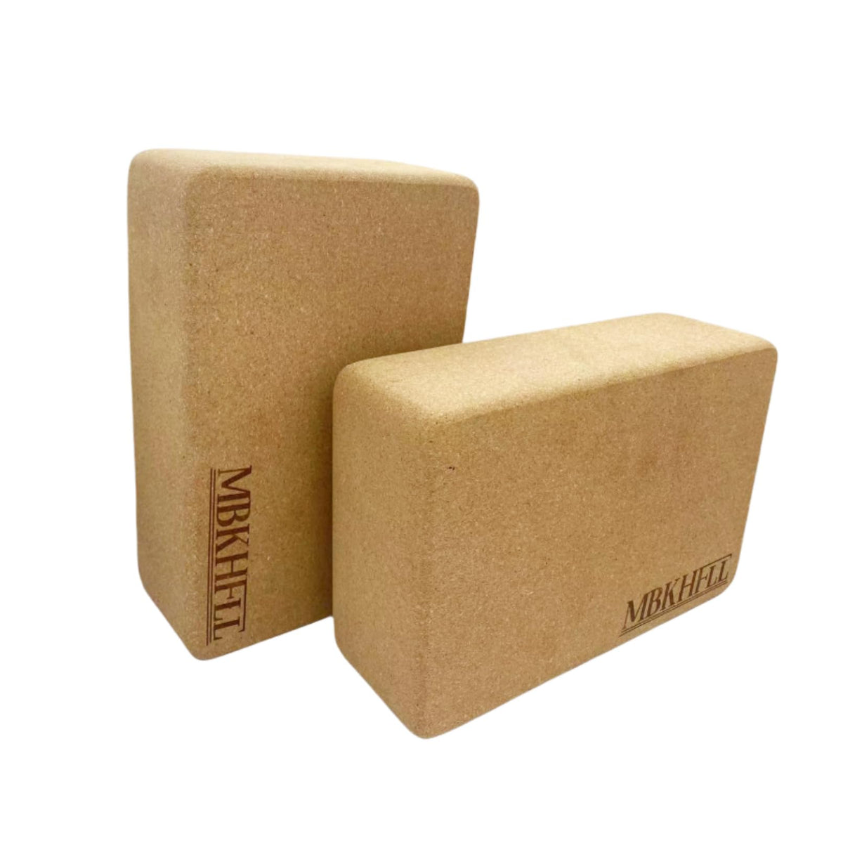 Cork Yoga Blocks, Natural Cork, High Density with Non Slip Surface, Eco-Friendly Accessories for Women, Ideal for Yoga, Pilates, Stretching…
