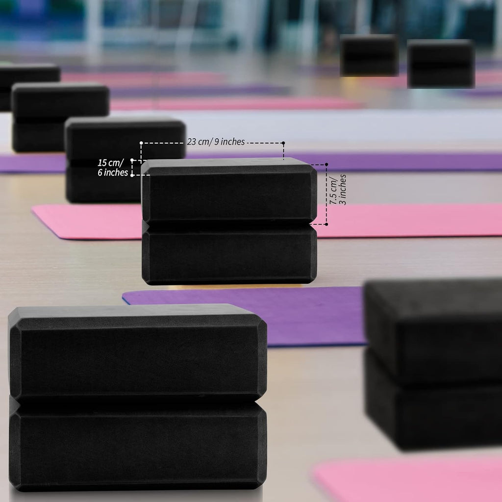 10 Pcs Yoga Blocks Bulk Foam Eva Non Slip Lightweight Bricks Yoga