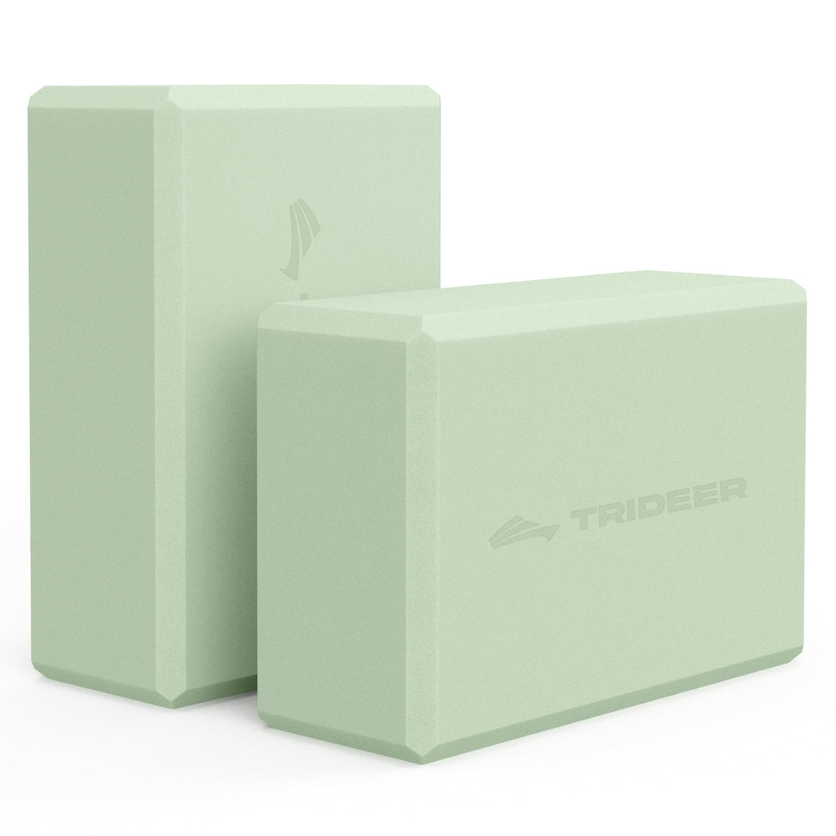 Yoga Blocks 2 Pack with Supportive Non-Slip Foam for Yoga Pilate Stretching