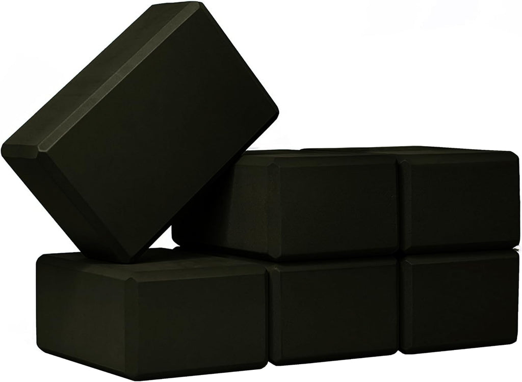 6 Pack 4" Yoga Block, EVA Foam Yoga Brick