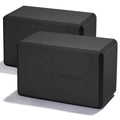 Yoga Blocks 2 Pack with Supportive Non-Slip Foam for Yoga Pilate Stretching