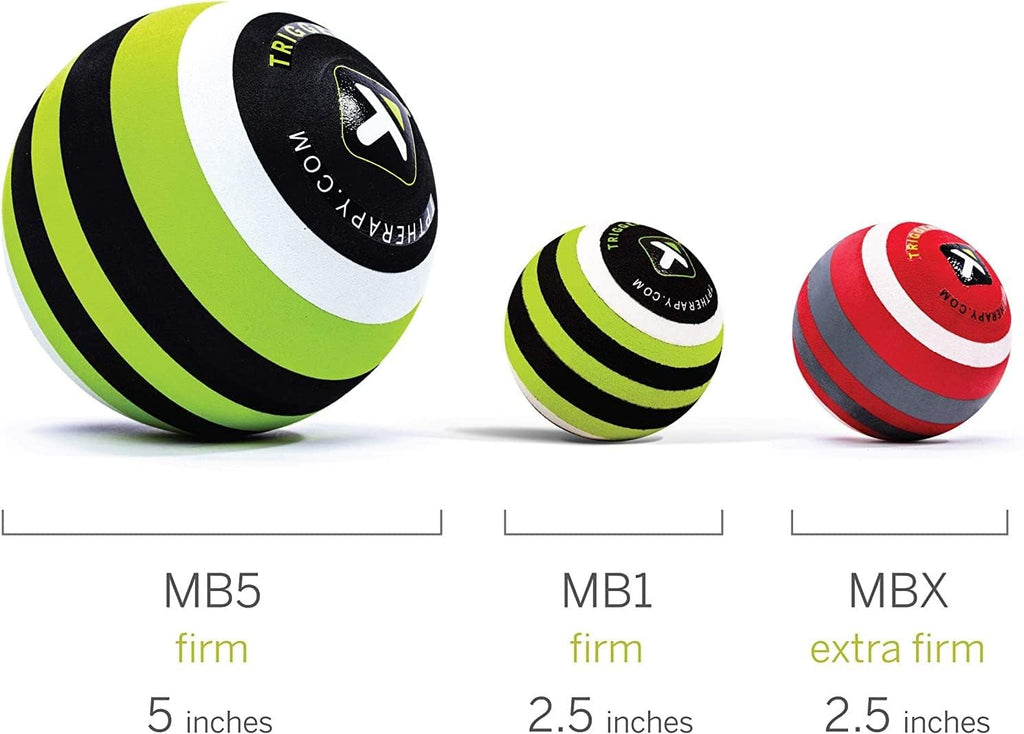 TRIGGERPOINT Performance Foam Massage Ball for Deep-Tissue Massage, MB5 (5-inch) -5" L x 5" W x 5" H
