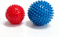 Spiky Massage Ball Set, 3in & 3.5in Dual Size Hard Spiked Rollers