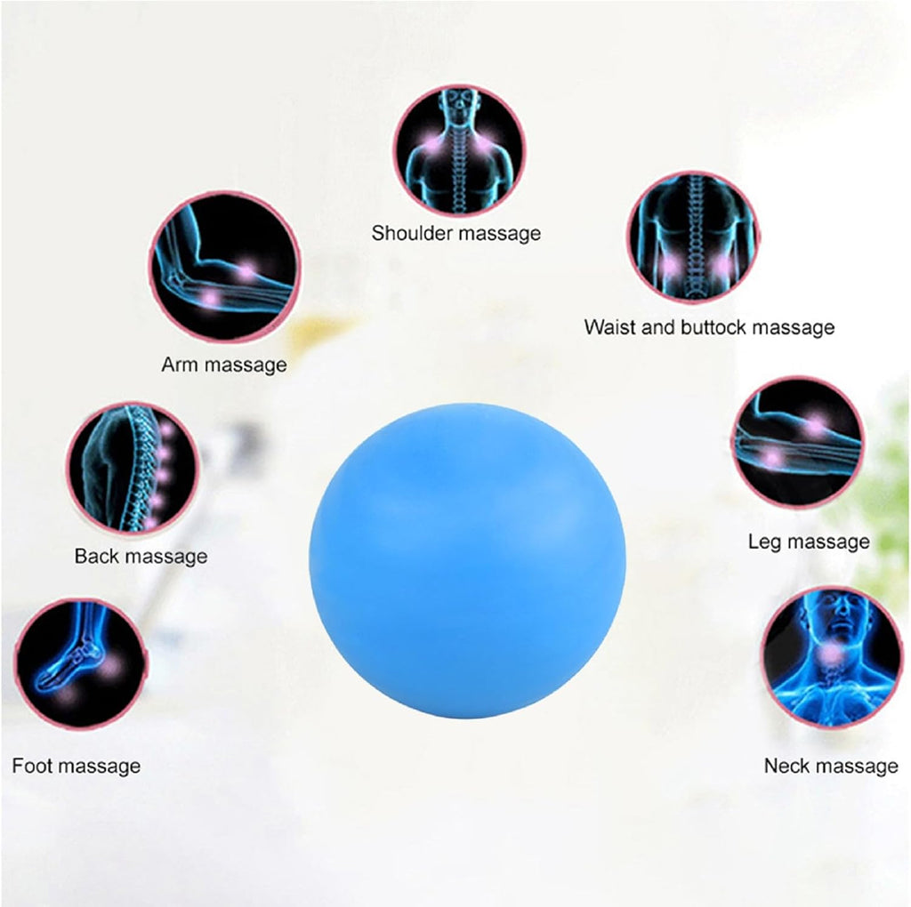 WOVTE Massage Lacrosse Ball Therapy for Sore Muscles Myofascial Release