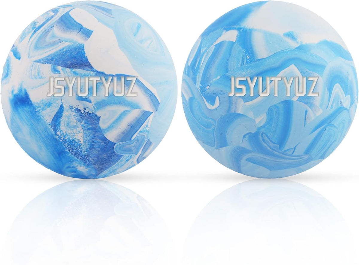 Lacrosse Massage Balls for Myofascial Release,Blue and Blue