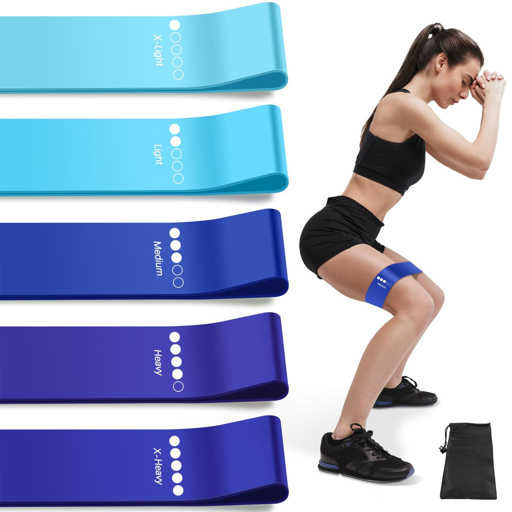 Resistance Bands for Working Out, 5 Levels Elastic Exercise Bands