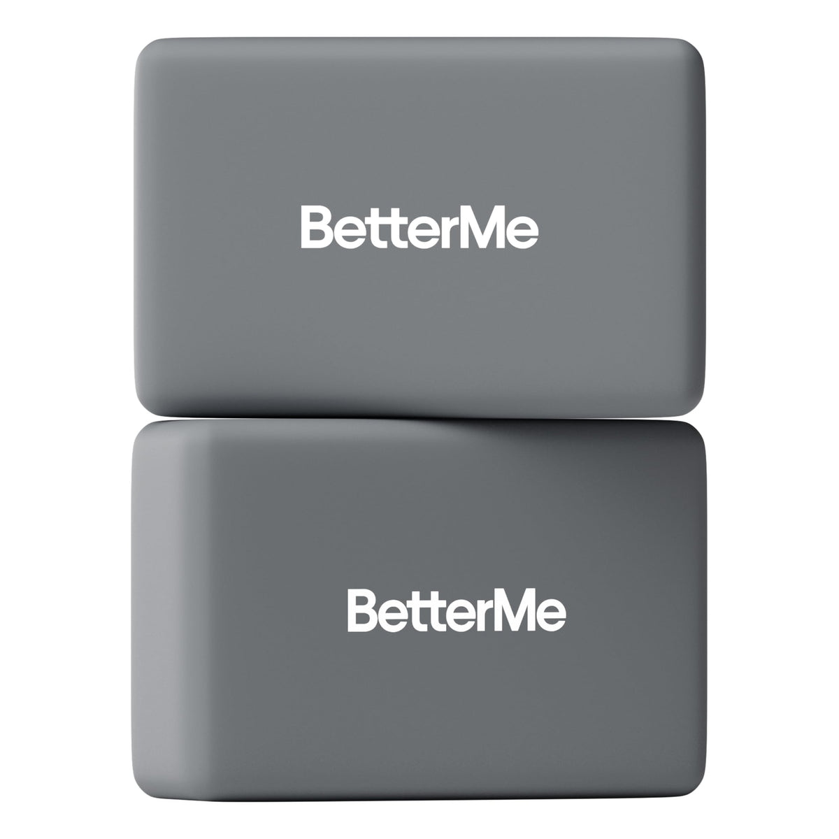 BetterMe Yoga Blocks Set of 2 – High Density Foam Yoga Blocks for Stretching, Pilates & Workouts – Lightweight Non-Slip Exercise Blocks for Flexibility & Balance