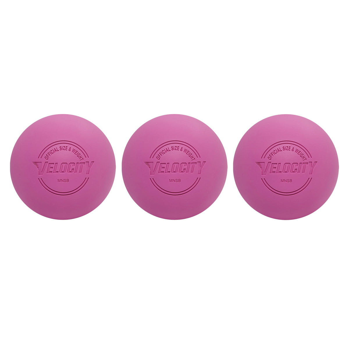 Velocity Lacrosse Balls - 1, 2, 3, 6, 12, 18, 24, 36, 60 and 120 Packs - for Practice, Official NFHS and College Approved Size