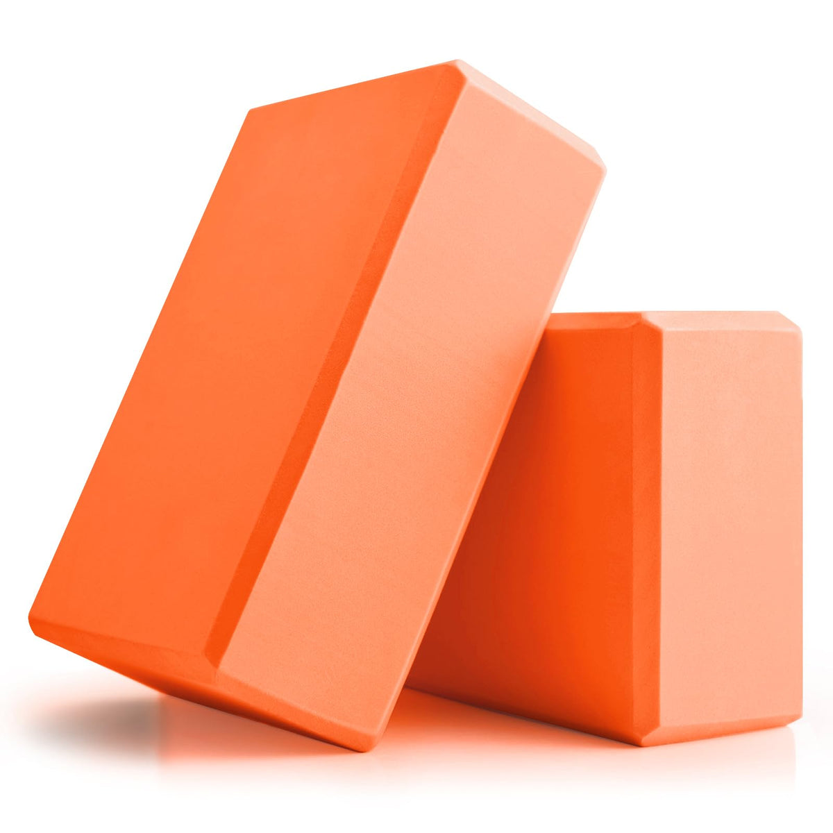 Yoga Blocks 2 Pcs, 9"x6"x3" Yoga Brick Foam Blocks EVA Foam Block Yoga Props Accessories for Yoga Pilates Stretching and Meditation
