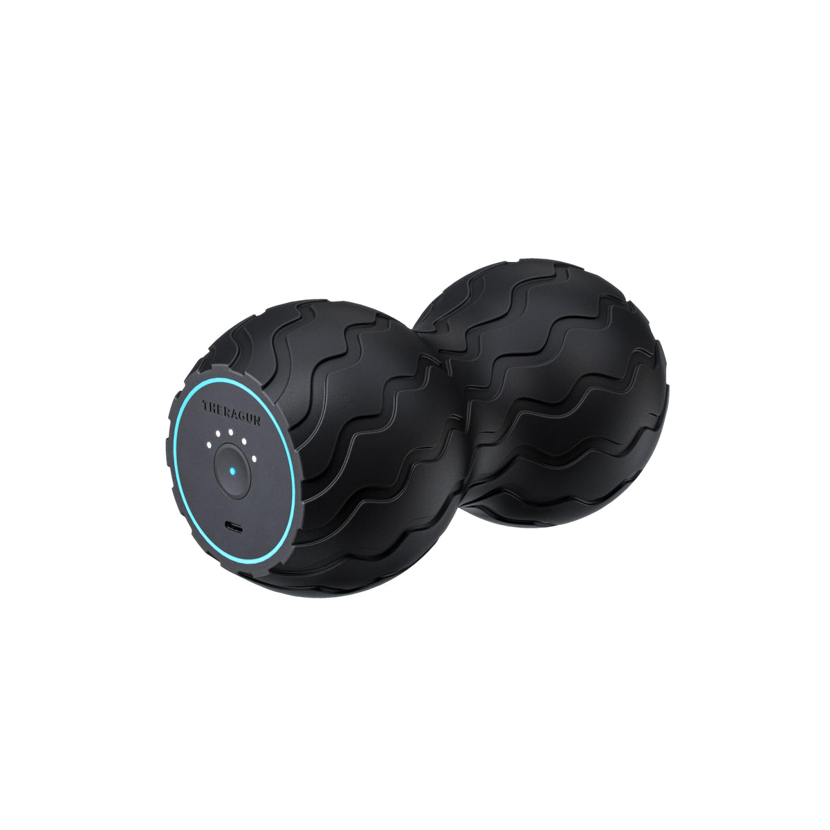 Therabody WaveSolo - Handheld Bluetooth Enabled Massage Device, Ultra Portable Vibration Therapy Ball w/QuietRoll Technology & 3 Customizable Vibration Frequencies