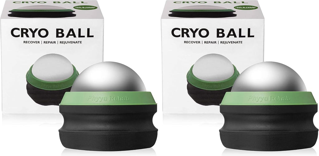 Phyya Rehab - Massage Ice Roller Ball - Roller for Muscles Deep Tissue - Cold Therapy - Plantar Fasciitis Roller