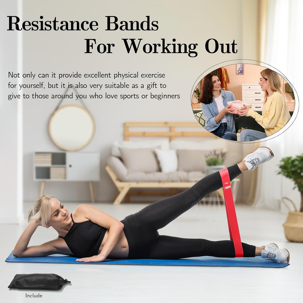Resistance Bands for Working Out, 5 Levels Elastic Exercise Bands