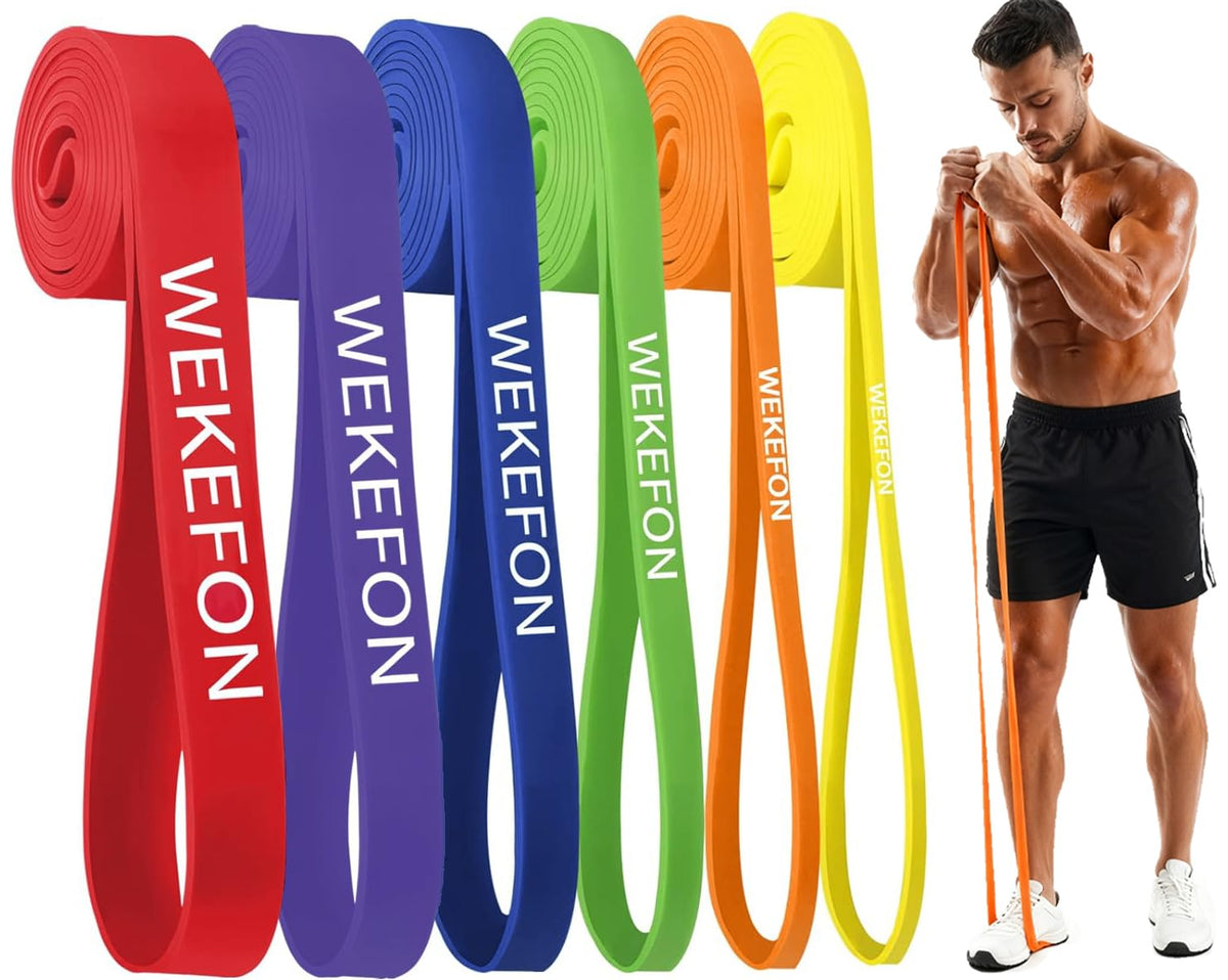 Resistance Bands Set, Pull Up Assist Bands - Stretch Resistance Band - Mobility Band Powerlifting Exercise Bands for Resistance Training, Physical Therapy, Home Workouts