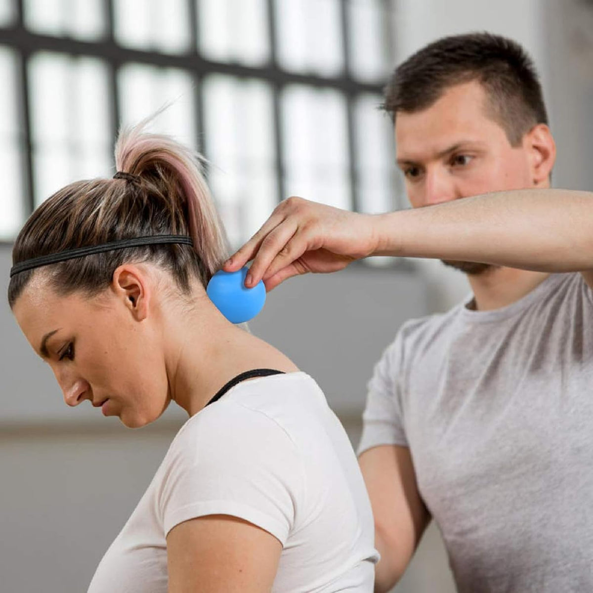 WOVTE Massage Lacrosse Ball Therapy for Sore Muscles Myofascial Release