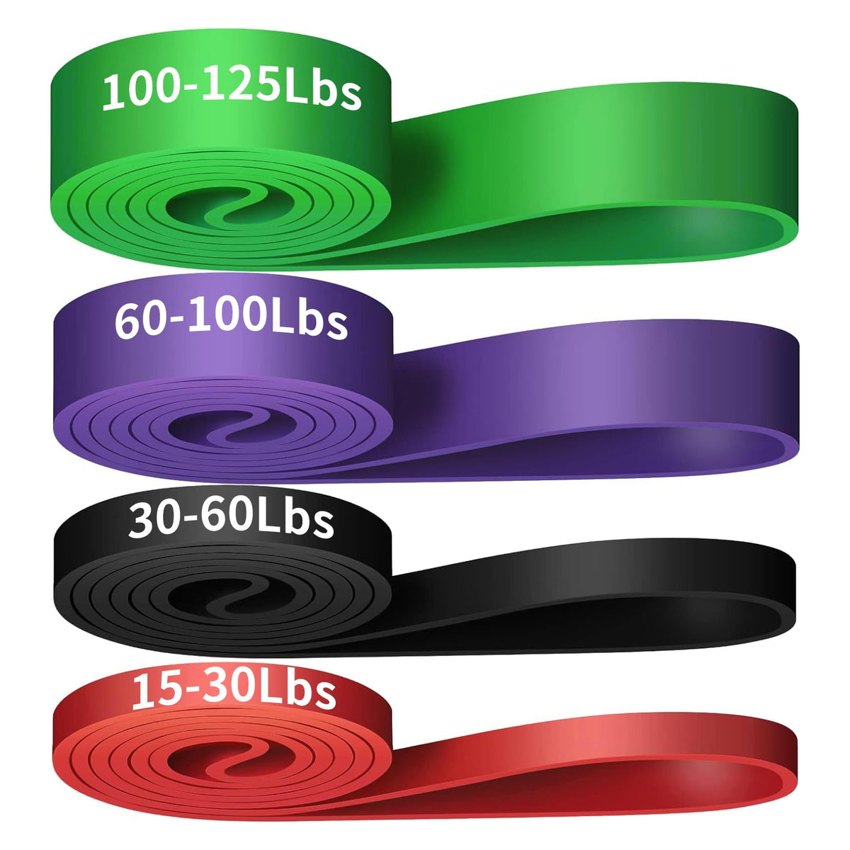 Alllvocles Resistance Band, Pull Up Bands, Pull Up Assistance Bands, Workout Bands, Exercise Bands, Resistance Bands Set for Legs, Working Out, Muscle Training, Physical Therapy, Shape Body, Men Women