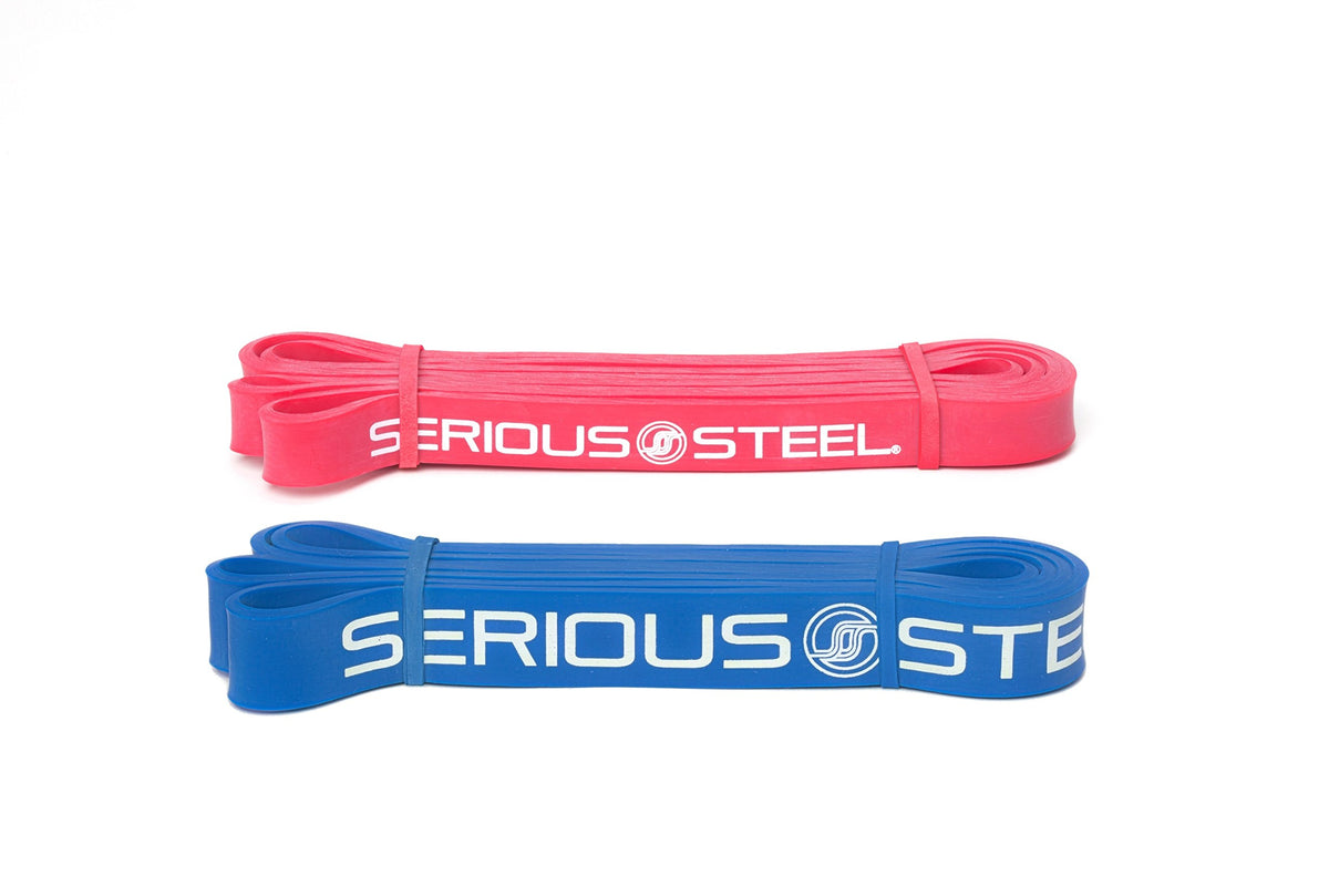 Serious Steel 41" Assisted Pull-up Band, Heavy Duty Resistance Band Sets, Stretching, Powerlifting, Resistance Training and Pull Up Assistance Bands