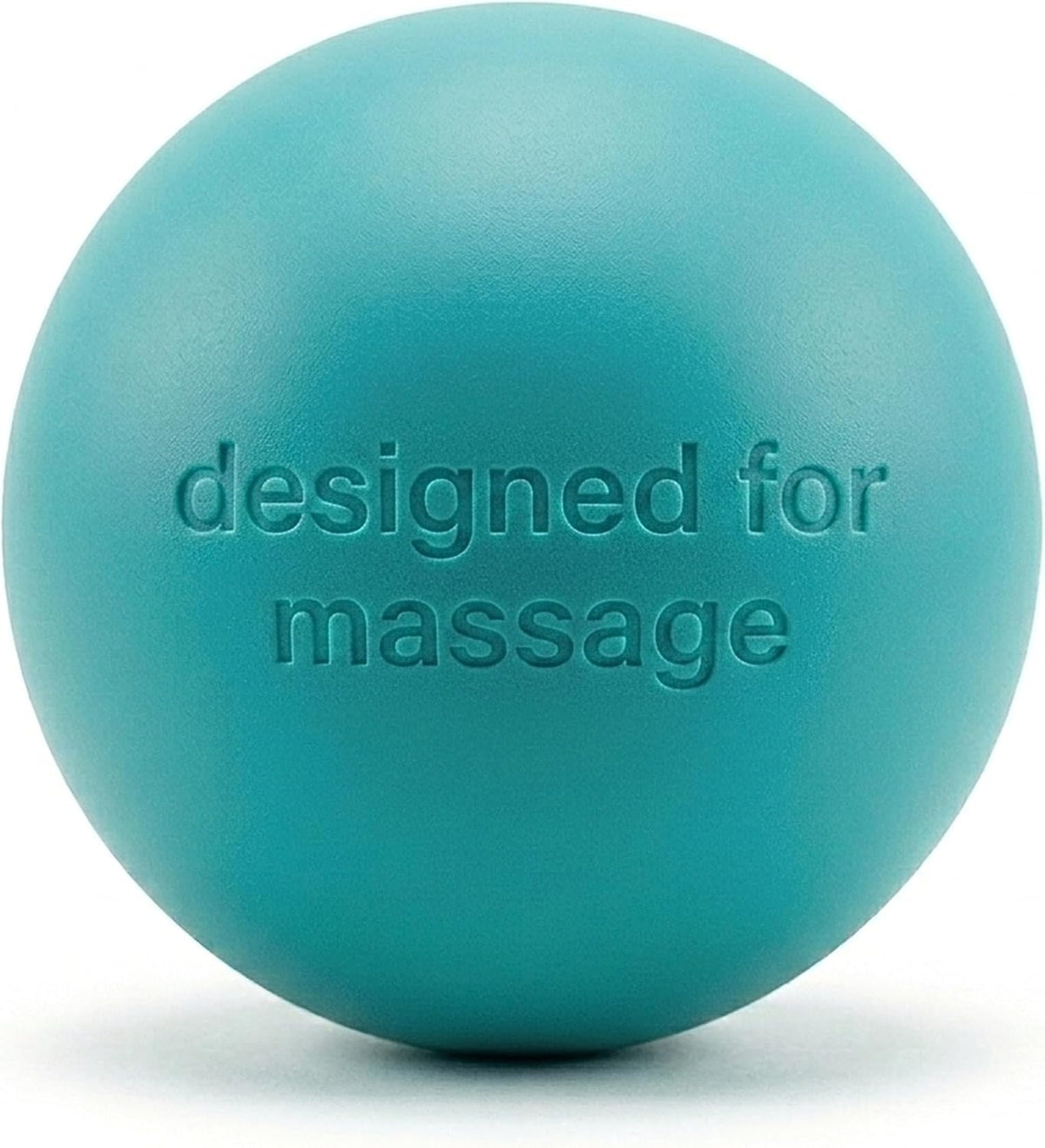 Massage Ball for Myofascial Release, Pure Silicone, Designed for Massage (NOT Lacrosse), Completely Free of BPA/Latex/Rubber/PFAS, for Trigger Point Therapy, Ideal Firmness and Traction