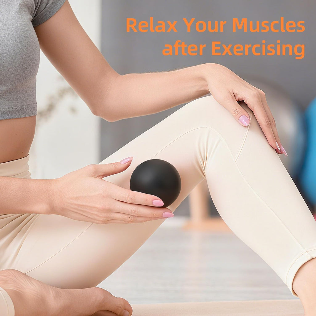 Massage Lacrosse Ball for Myofascial Release, Trigger Point Therapy