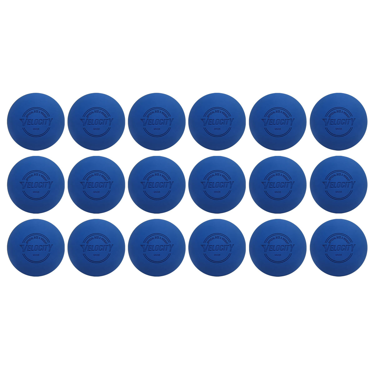 Velocity Lacrosse Balls - 1, 2, 3, 6, 12, 18, 24, 36, 60 and 120 Packs - for Practice, Official NFHS and College Approved Size