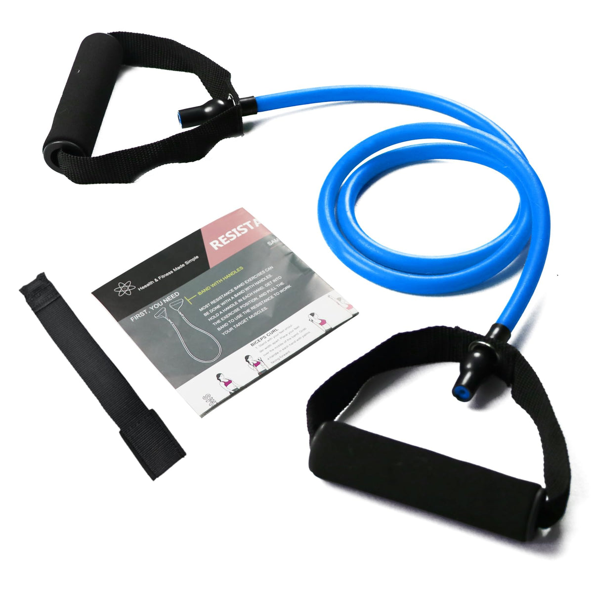 Resistance Bands with Handles, Exercise Bands with Handles, Door Anchor