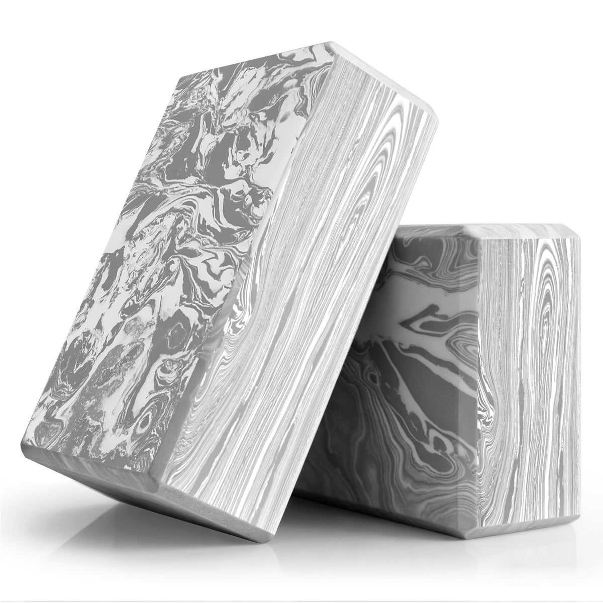 2-Pack Yoga Blocks, High-Density 9"x6"x3" Yoga Brick Foam Blocks Non-Slip EVA Foam Block Yoga Props Accessories for Yoga Pilates Stretching and Meditation