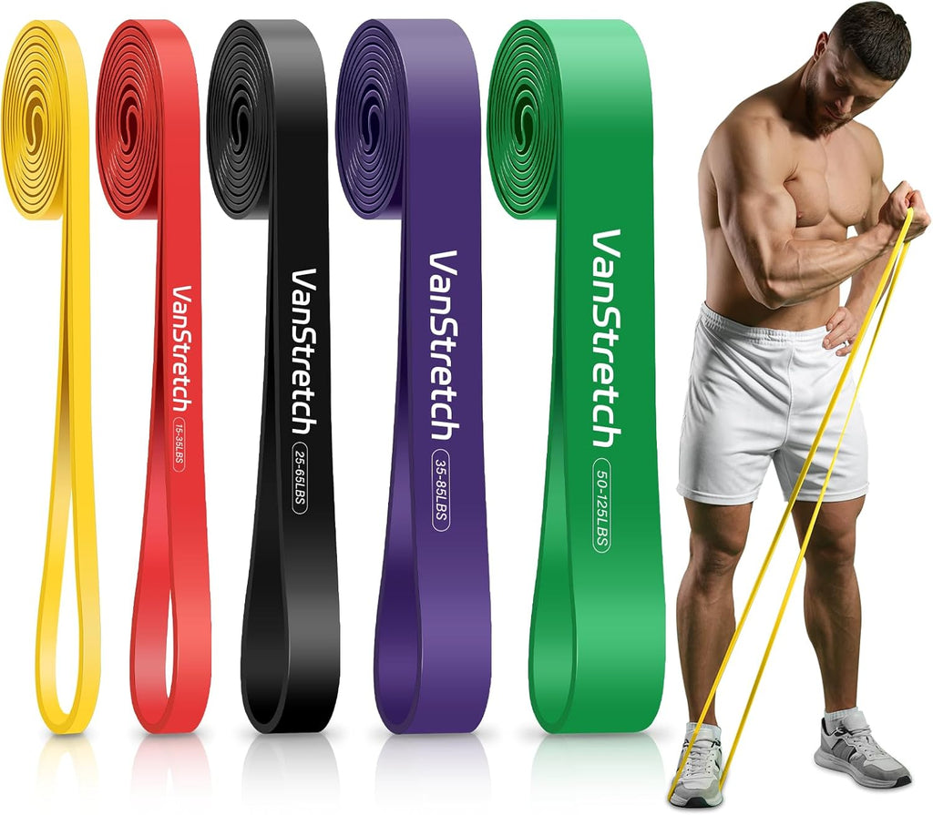 Resistance Bands for Working Out,5-Level Elastic Exercise Bands