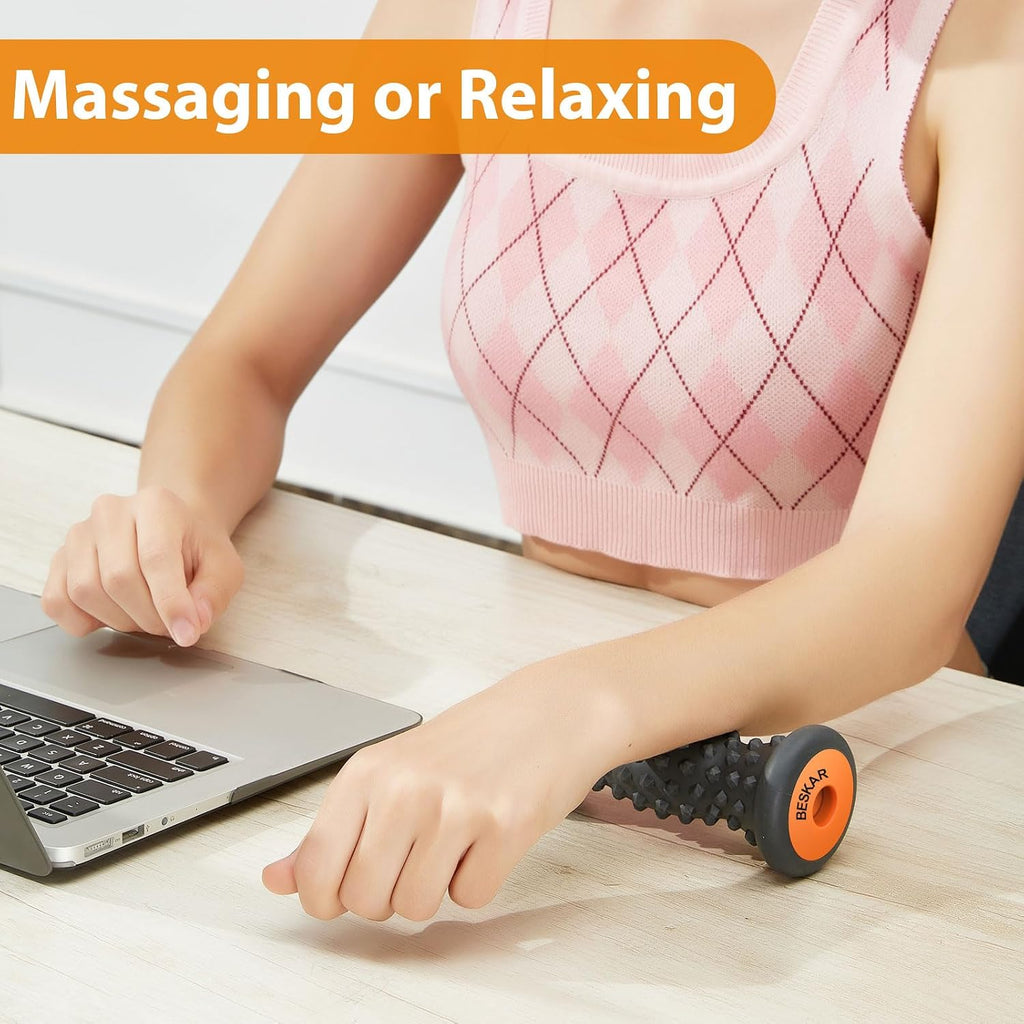 BESKAR Foot Massager Roller for Plantar Fasciitis Relief