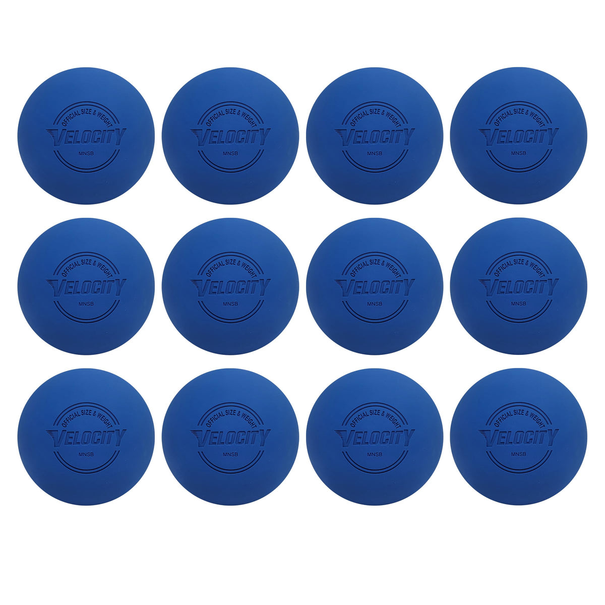 Velocity Lacrosse Balls - 1, 2, 3, 6, 12, 18, 24, 36, 60 and 120 Packs - for Practice, Official NFHS and College Approved Size