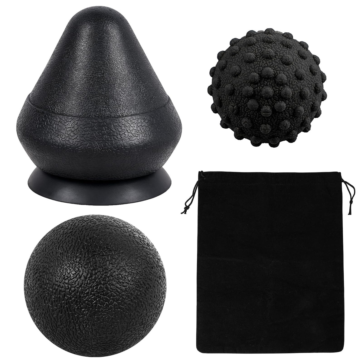 WOVTE Massage Lacrosse Ball Therapy for Sore Muscles Myofascial Release