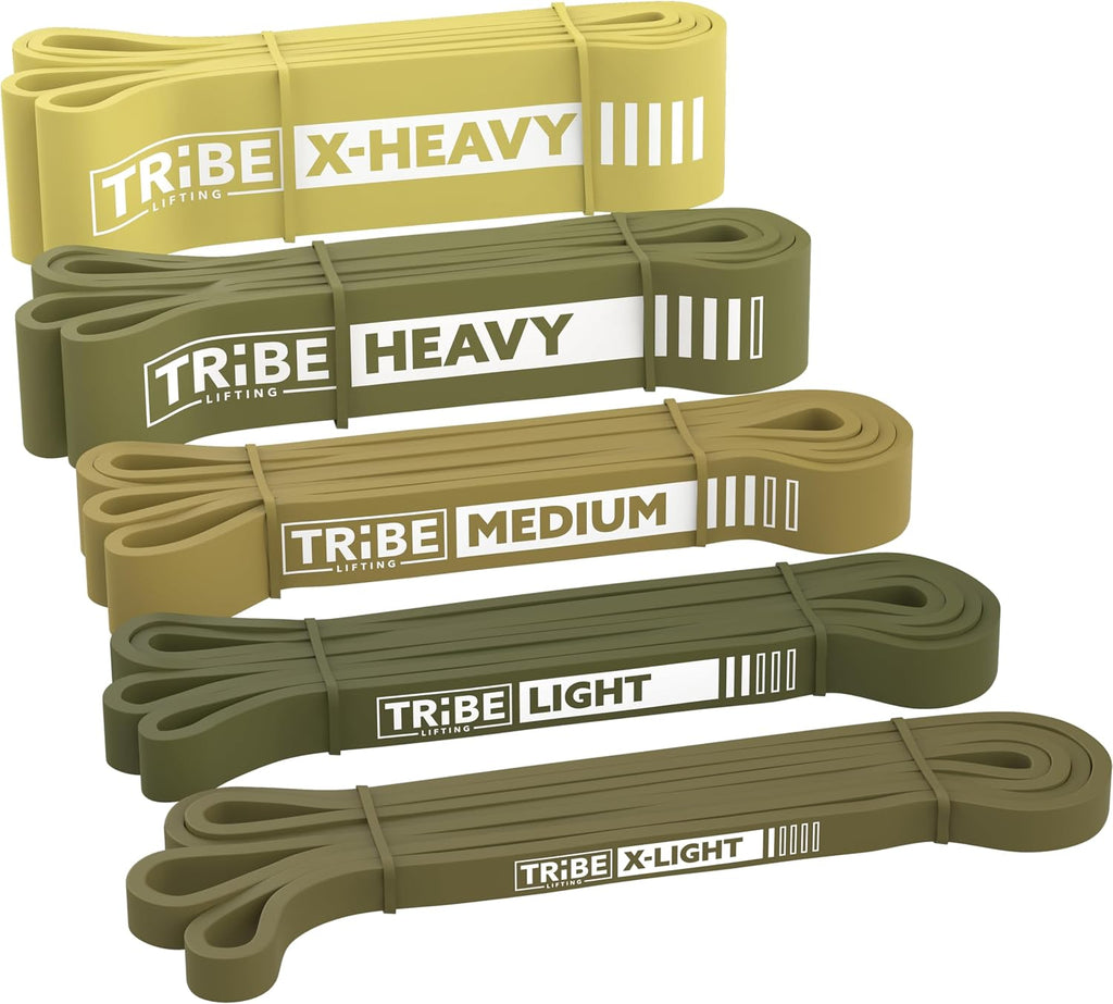 Long Resistance Bands Set, 5 Pull Up Assistance Bands for Working Out