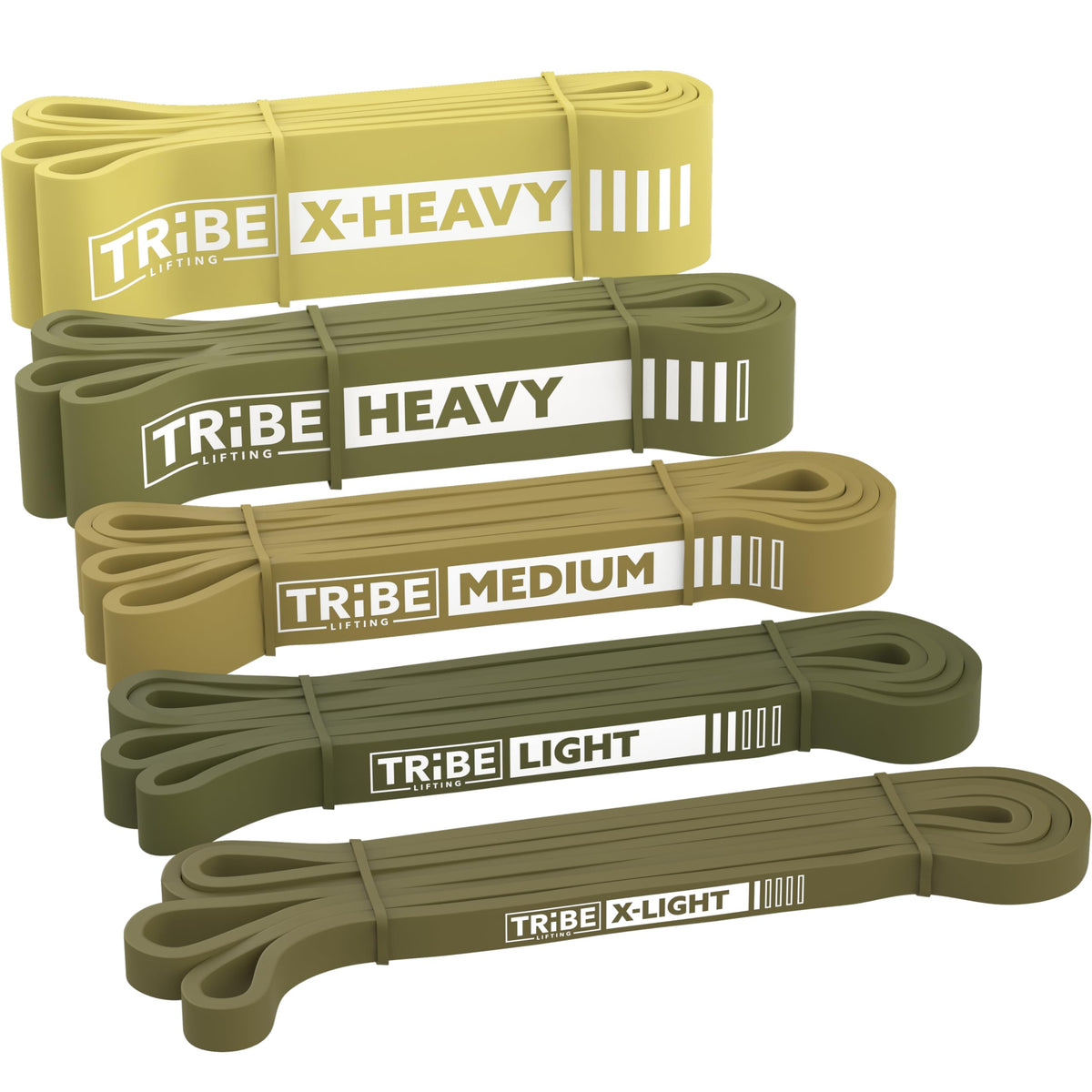Long Resistance Bands Set, 5 Pull Up Assistance Bands for Working Out