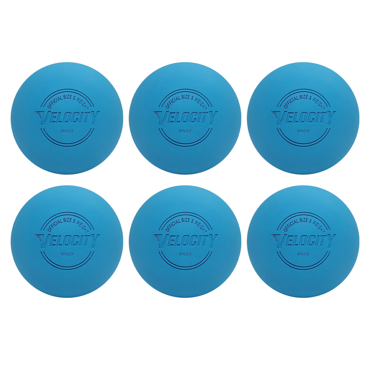 Velocity Lacrosse Balls - 1, 2, 3, 6, 12, 18, 24, 36, 60 and 120 Packs - for Practice, Official NFHS and College Approved Size