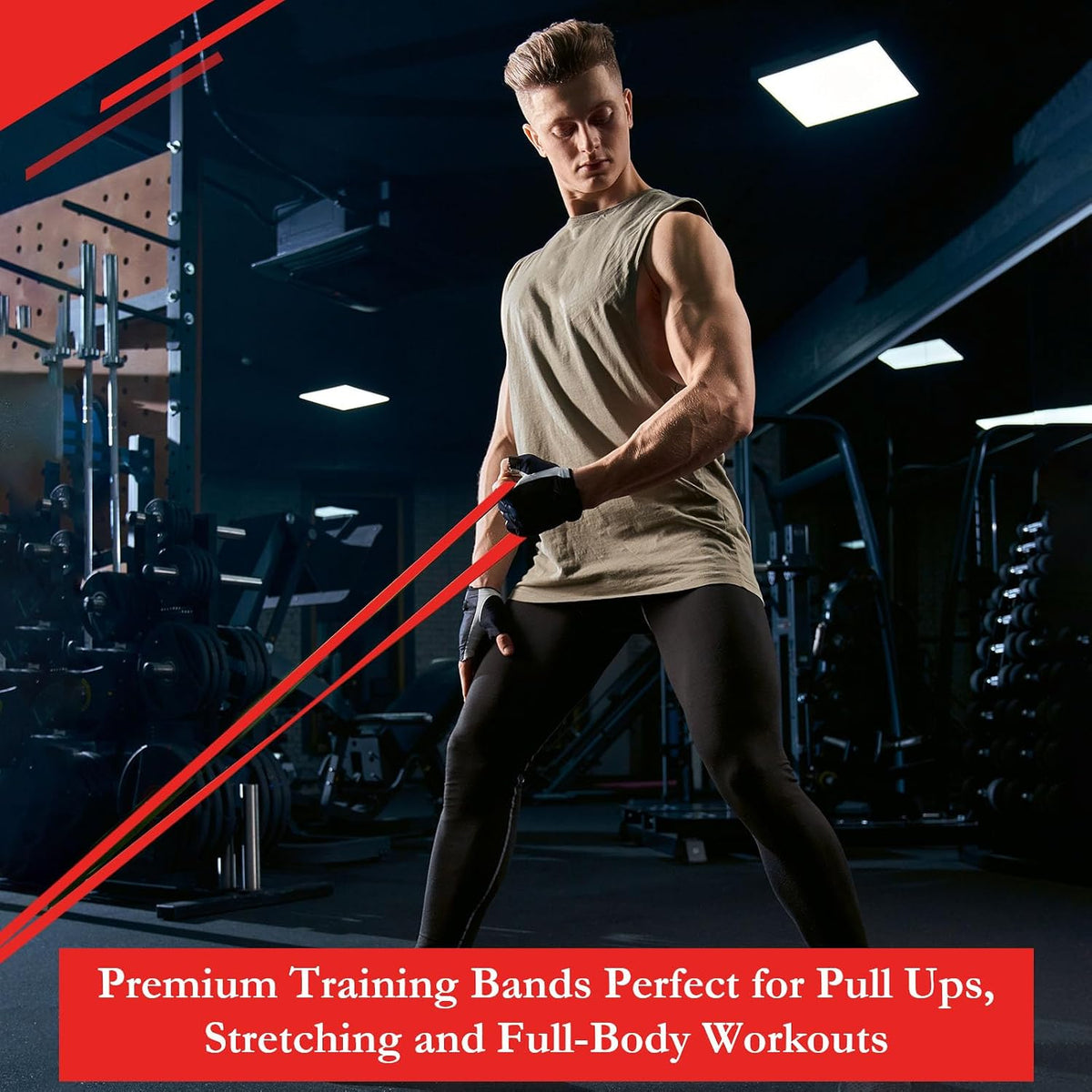 Foilswirl 8 Pcs Resistance Bands for Working Out