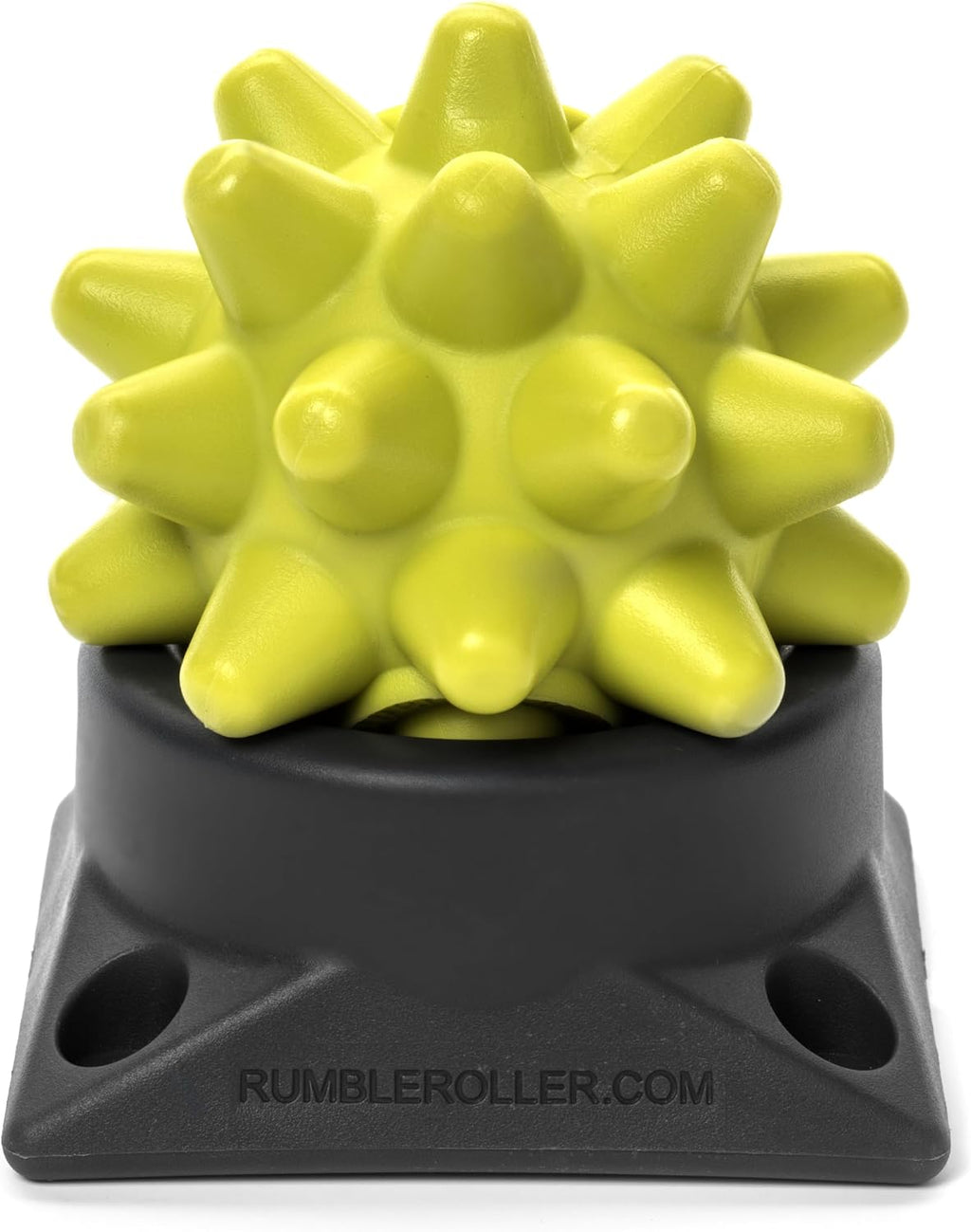RUMBLE ROLLER Beastie Extra Firm Massage Ball Deep Tissue Trigger Point Tool for Muscle Knots, Myofascial Release, Recovery & Mobility, Lacrosse Ball Alternative